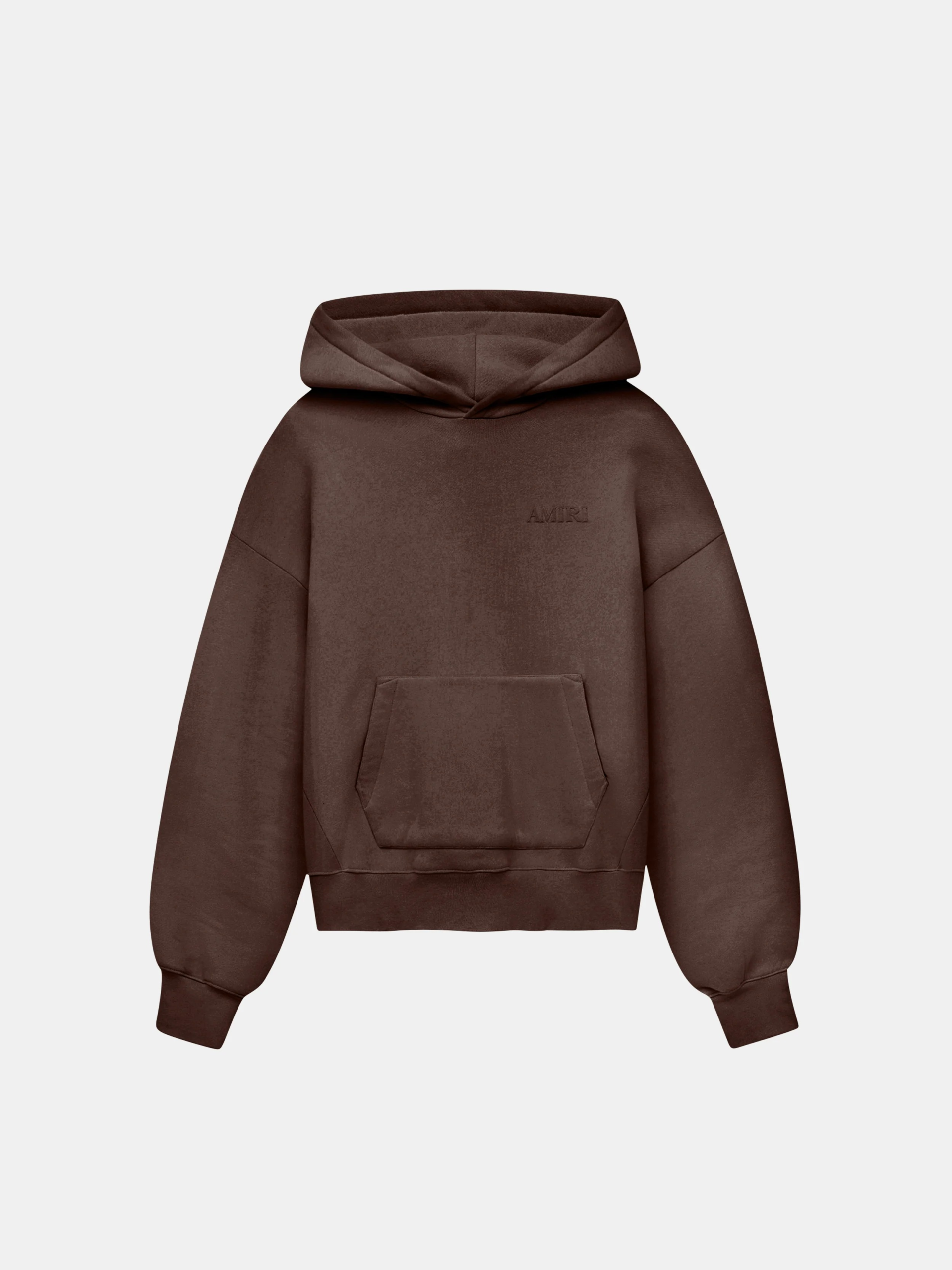 AMIRI Walnut Brown OVERSIZED HOODIE AMIRI Walnut Brown OVERSIZED HOODIE