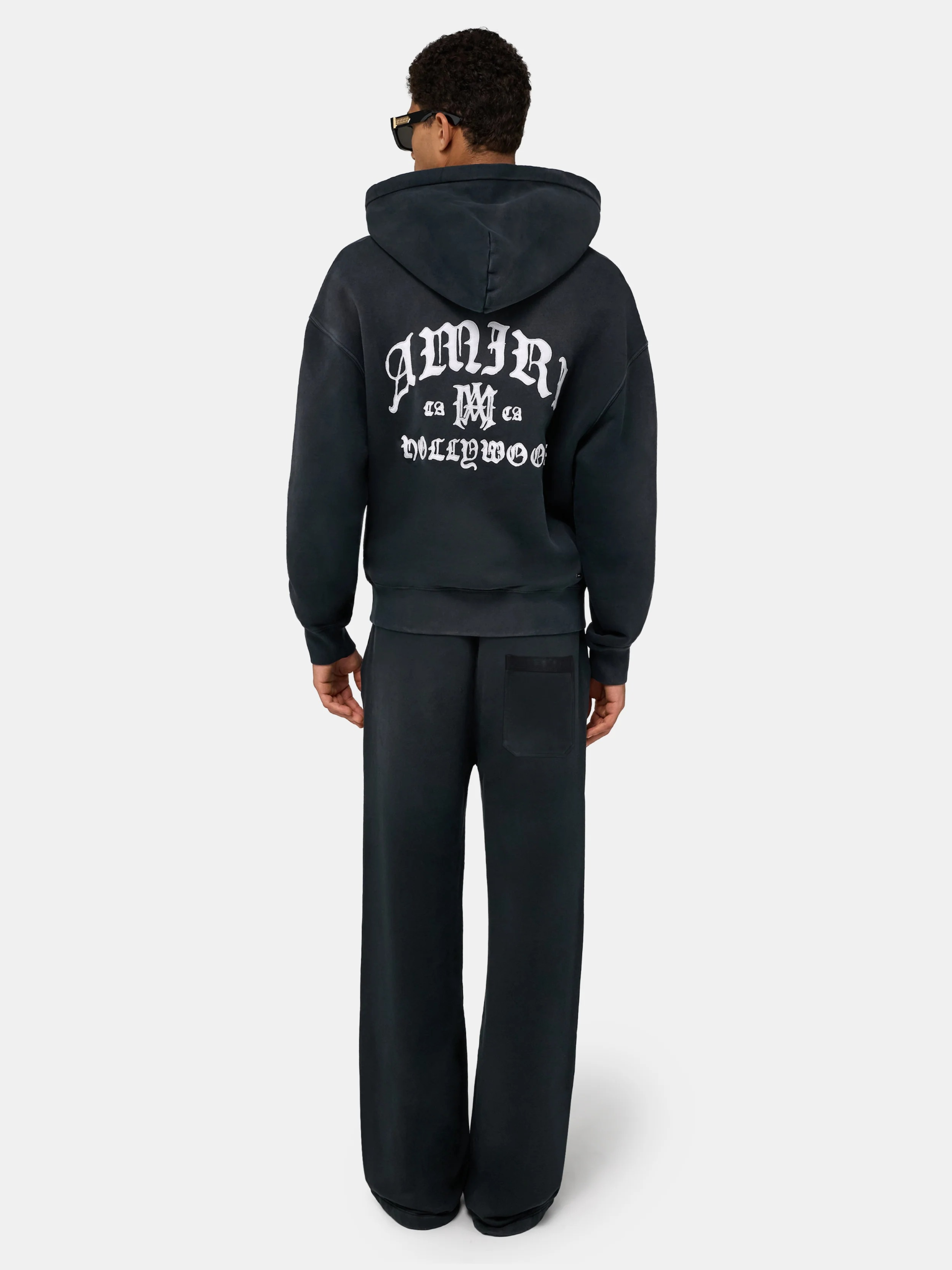 AMIRI Black HOLLYWOOD OVERSIZED HOODIE