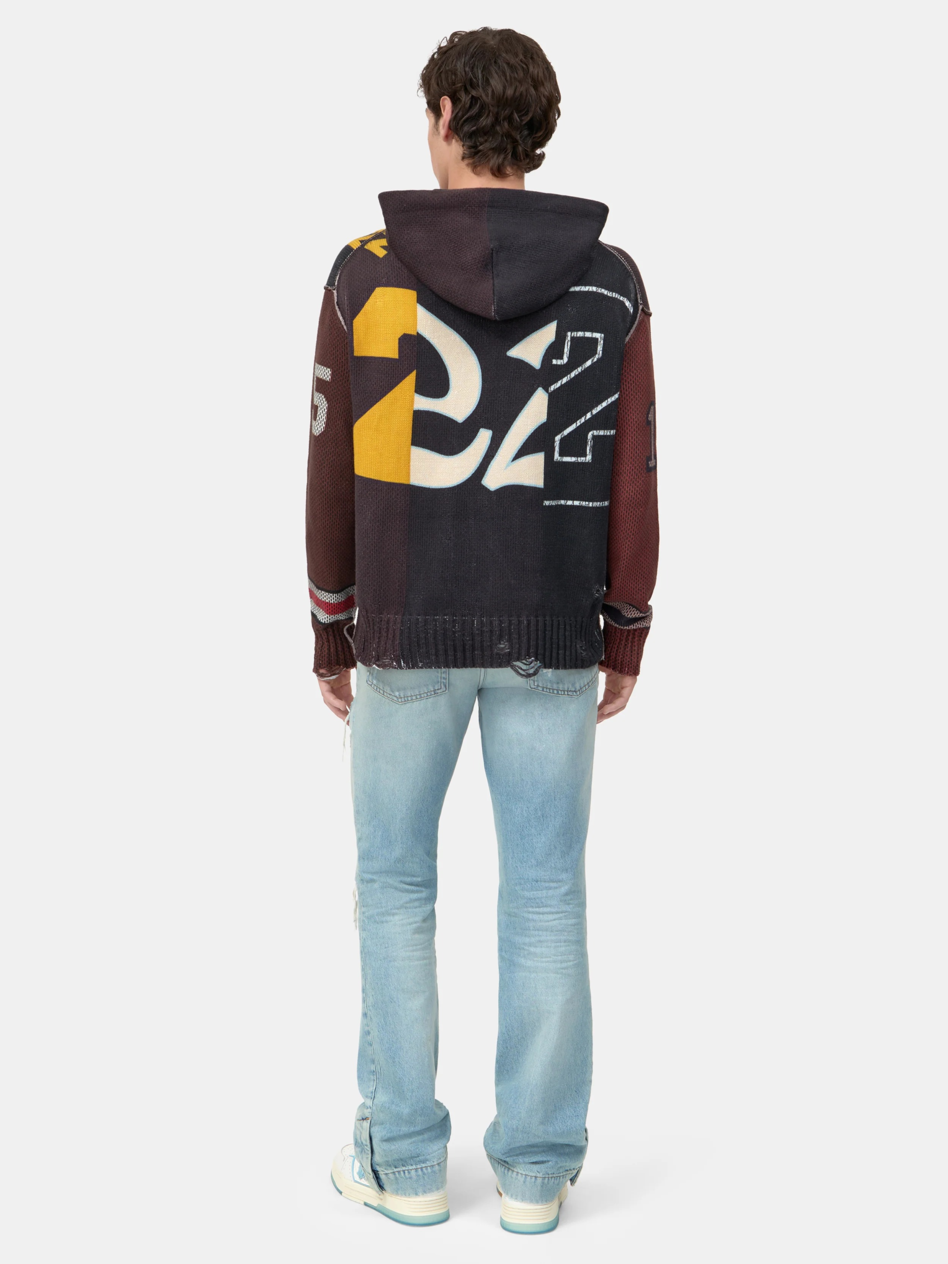 AMIRI MULTI SPLICED HOODIE