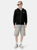 AMIRI BLACK AMIRI SPIRIT ZIP HOODIE