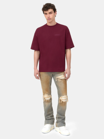 AMIRI Aged Port OVERSIZED TEE