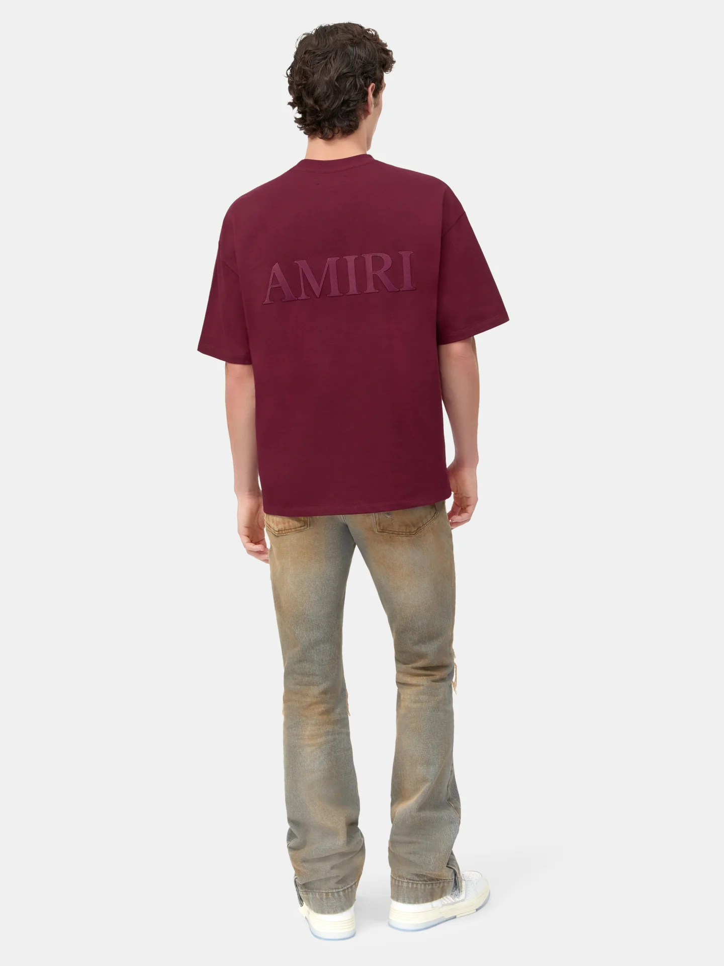 AMIRI Aged Port OVERSIZED TEE