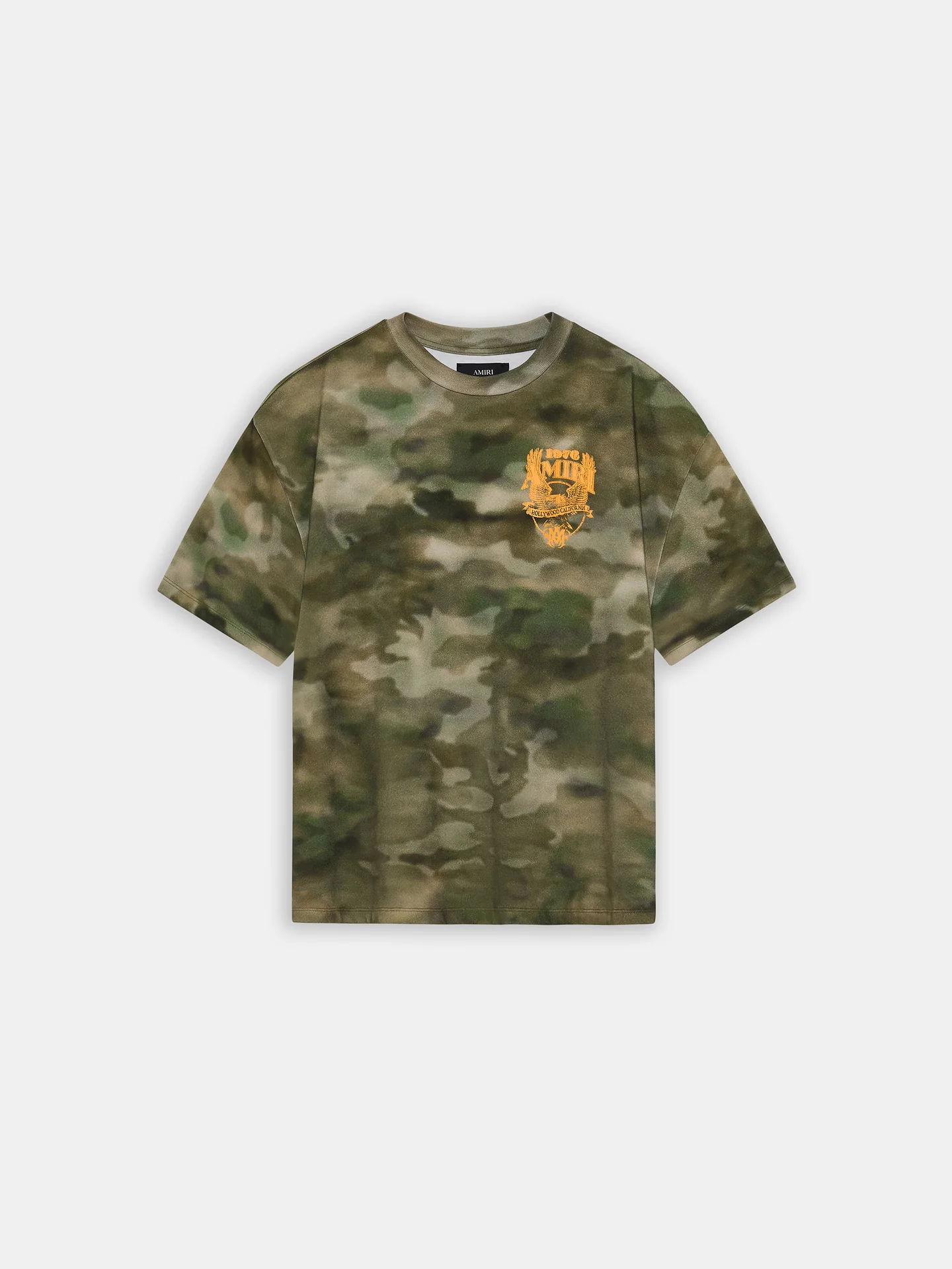 AMIRI Camo EAGLE OVERSIZED TEE AMIRI Camo EAGLE OVERSIZED TEE