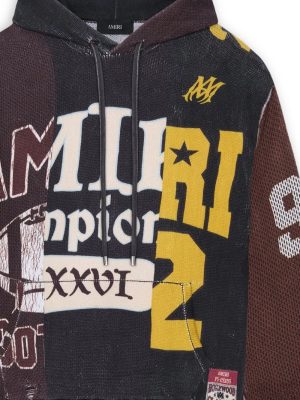 AMIRI spliced cotton amiri hoodie