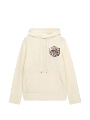 AMIRI logo-embroidery amiri hoodie