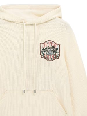 AMIRI logo-embroidery amiri hoodie